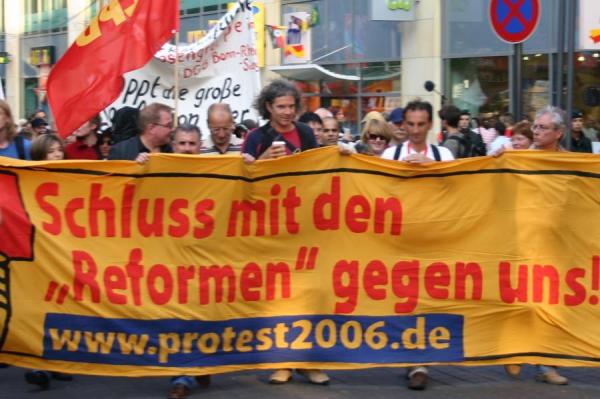 Demo in Köln 2006
